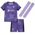 Liverpool Mohamed Salah #11 3rd trikot Kinder 2023-24 Kurzarm (+ Kurze Hosen)